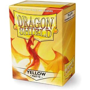 Dragon Shield Sleeves – Yellow Matte – Standard