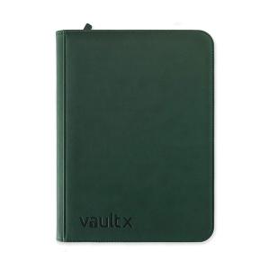 Vault X – 9-Pkt Exo-Tec Zip Binder – Forest Green