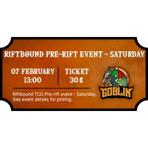 Riftbound TCG Pre-Rift Event – Saturday
