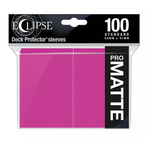 Ultra Pro – Eclipse Standard Matte Sleeves 100 Pack – Hot Pink