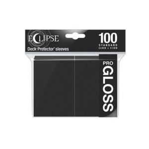 Ultra Pro – Eclipse Gloss Standard Sleeves 100 Pack – Jet Black